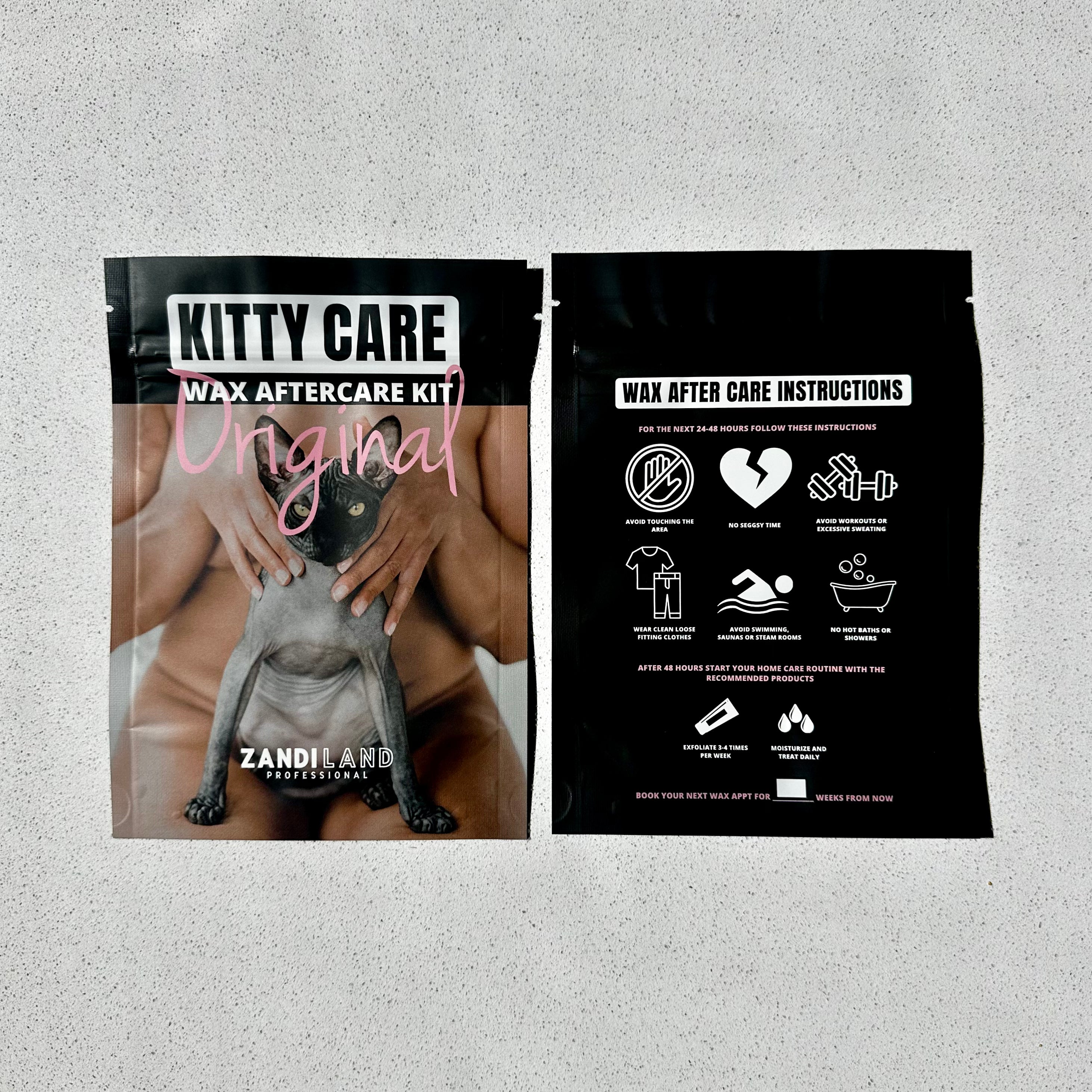 Kitty Aftercare Sample Size Bags Original - 50 Bag Pack (Bags Only)