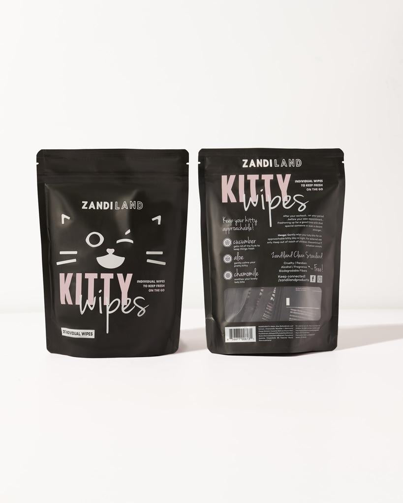 Kitty Wipes Retail Bag