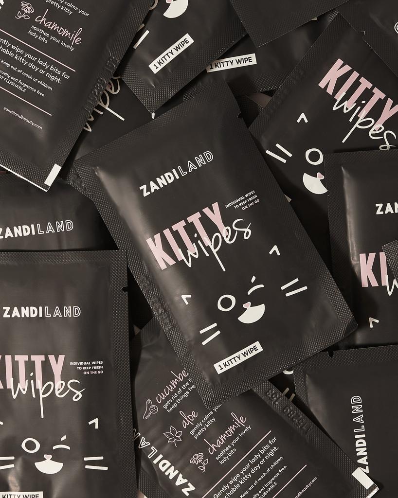 Zandi Land Professional: Kitty Wipes Back Bar Bag (100 ct)