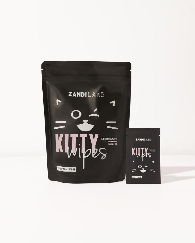 Kitty Wipes Retail Bag